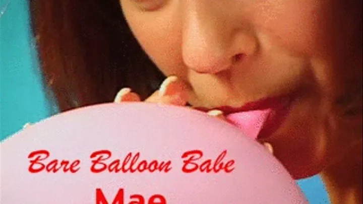 Bare Balloon Babe Mae 05