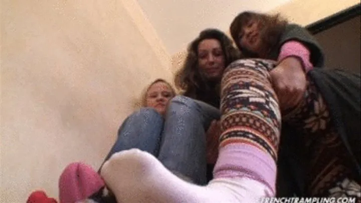 1215 Socks cock trampling with Katy Marion and Bessie