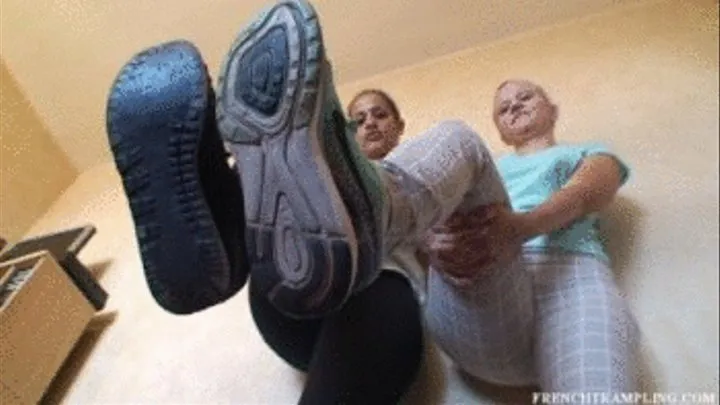 1902 Sneakers trampling with Katy and Ana