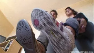 1577 Sneakers trampling with Marie and Margaux