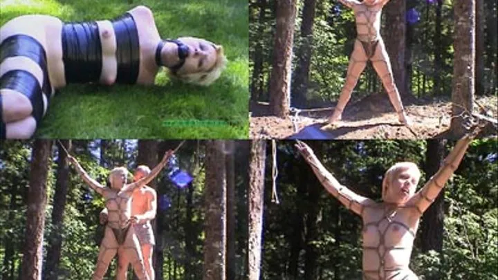 Outdoor Bondage scene 7