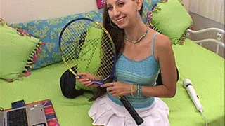 My Little Tennis Outfit Gets Everybody's Dicks Rock Hard (ZUNE VIDEO FORMAT)