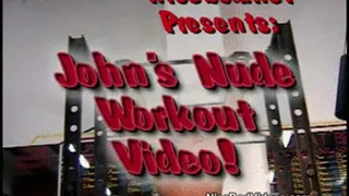 Johns Nude Workout Video
