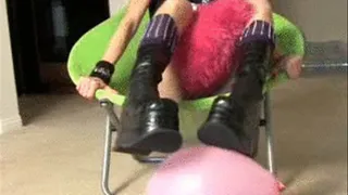 Ipod - Candy Elektra Pink Balloon Boot Fetish