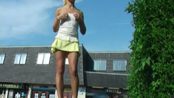 Carly naked in public in Wigan