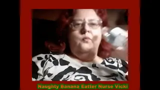Naughty Banana Eater Nurse Vicki