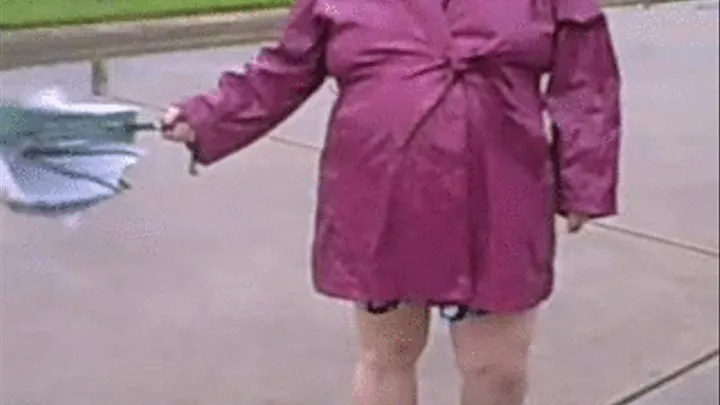 Rain coat flashing any one? flash