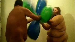 The Battle Sexy Nude BBW verses Man! wvm