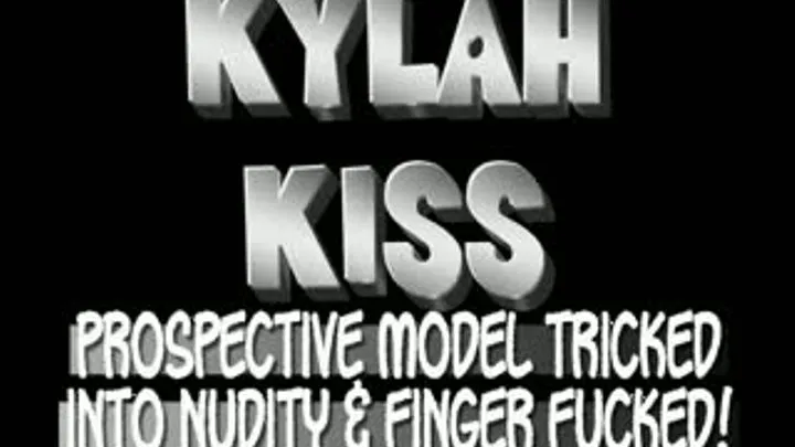 Kylah Kiss Gets Finger Fucked! - iPad VERSION (1280 X 720 in size)