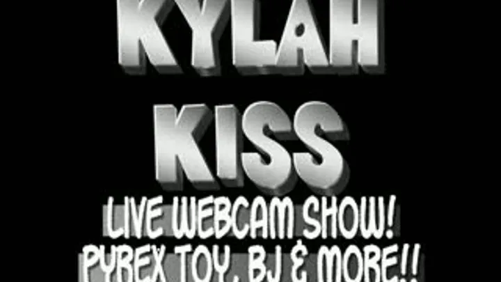 Kylah Kiss Cam Show Turns Blow Job! - iPad VERSION (1280 X 720 in size)