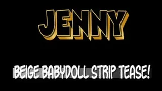 JENNY WELCH BABY DOLL STRIP TEASE! - QUICKTIME (1280 X 720 in Size!)