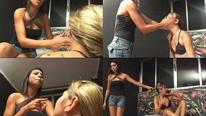 FACE SLAPPING HUMILHATION - TOP GIRL KASSIANE ARQUETTI - CLIP 1 exclusive MF