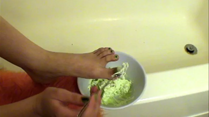 Erika Kane Food Foot Fucking Part 1