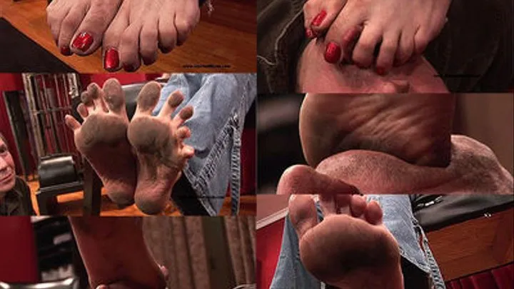 Tricked To Lick The Dirtiest Feet Ever - REMASTERED!