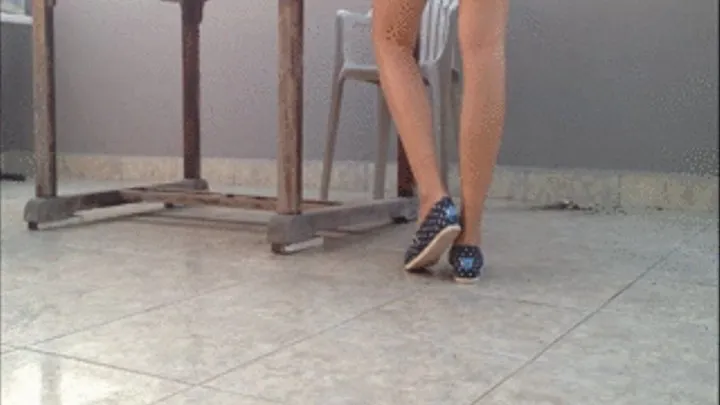 REQUEST: Shoeplaying with Toms at the table