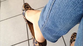 J. Crew flats: extreme toe cleavage