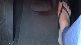 Request: Driving with flip flops