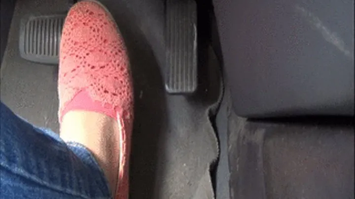 Request: driving with canvas sneakers