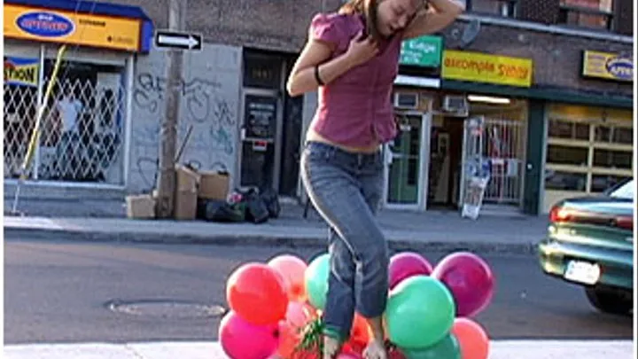 Balloon Popping in Public