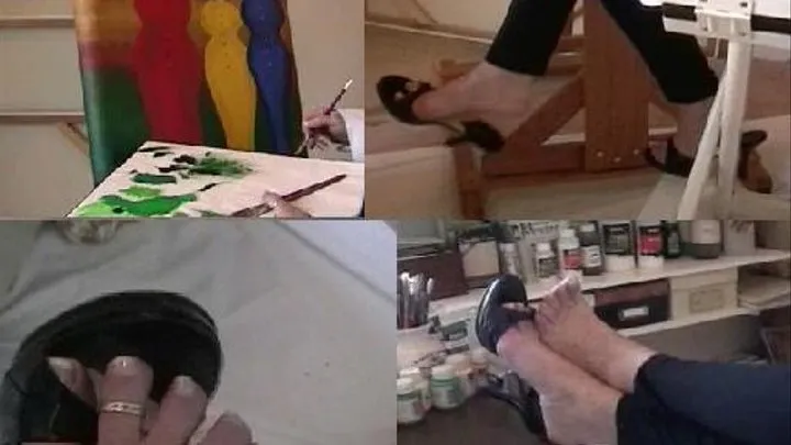 The high heeled dangling artist - Part 1 of 2