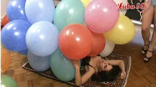 EB26:In Explosive Balloon Popping With Gina & Salma