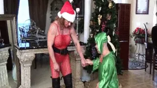 Naughty elf is punished (part 2)