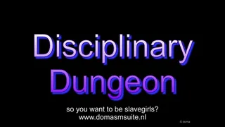 Sluts get diciplined in the dungeon