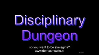 Two sexy girls get disciplined in a dungeon