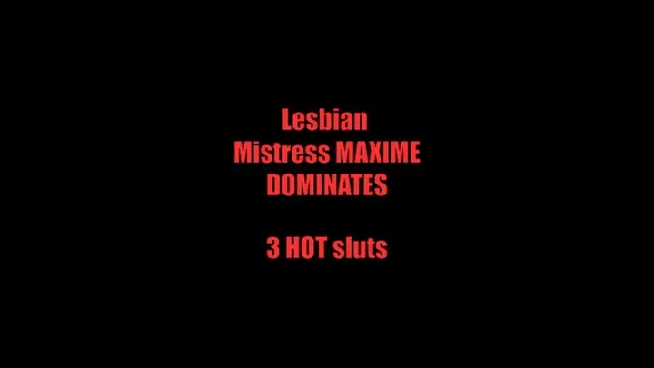 Lesbians dominated Pt1