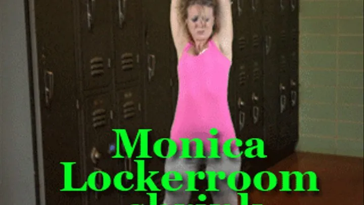 Monica Locker room shrink