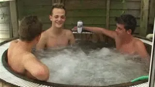 Hot Tub Foot Orgy