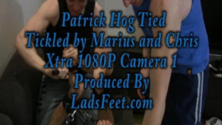 Patrick Hogtied Being Tickled By Chris And Marius Xtra