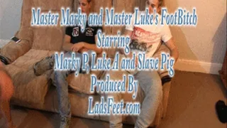 Master Marky & Master Luke's Slave