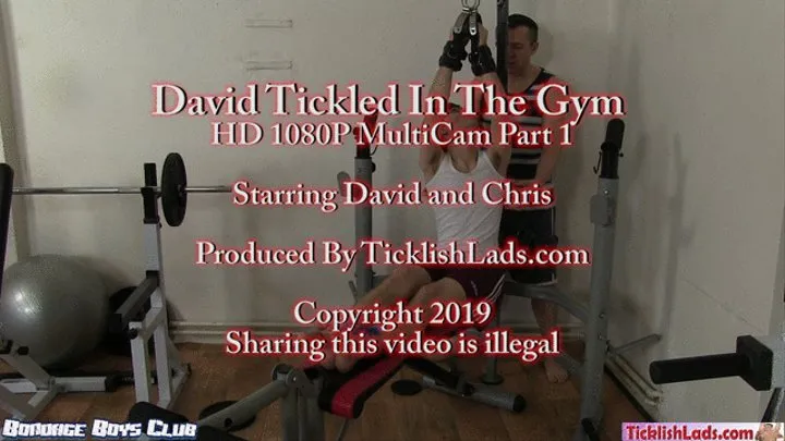 David Tickled In The Gym Multicam Part 1