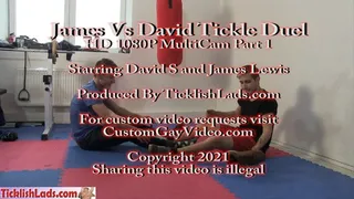 James Vs David Tickle Duel MultiCam Part 1