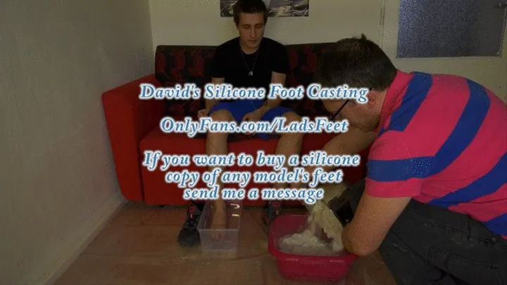 David Silicone Foot Casting