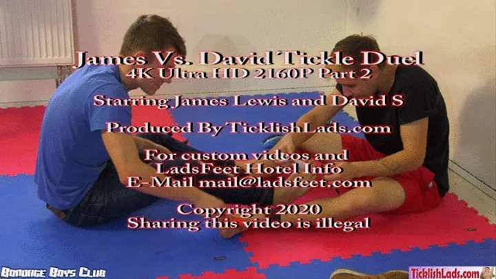 James Vs David Tickle Duel Part 2