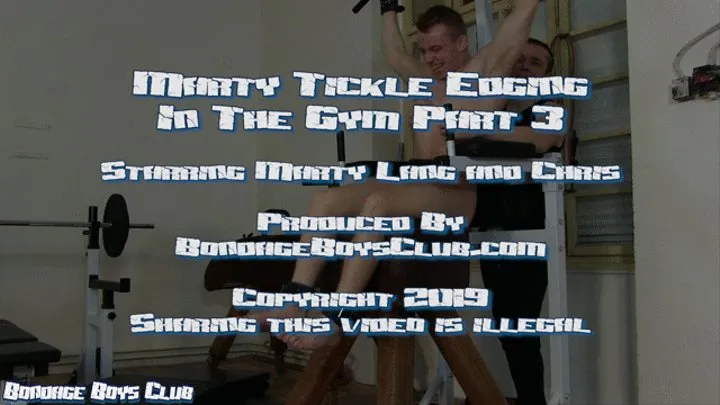 Marty Lang Tickle Edging In The Gym Part 3