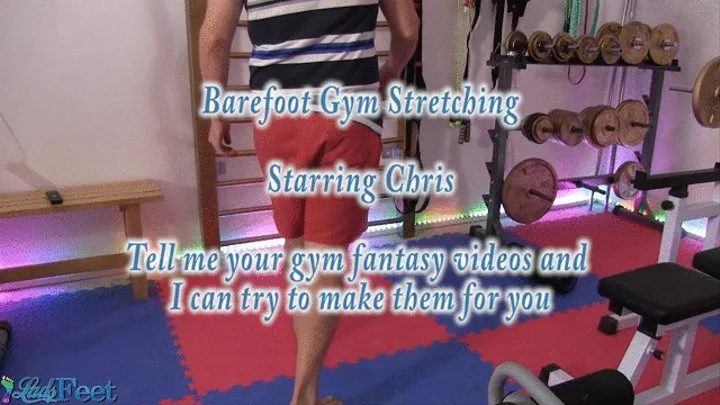 Barefoot Gym Stretching