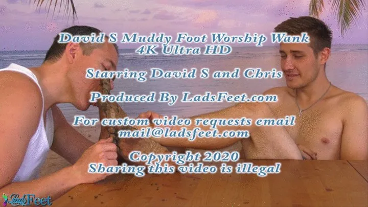 Muddy Foot Worship Wank