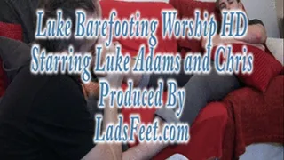 Luke A Barefooting Dirty Foot Worship