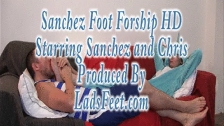 Sanchez Unicorn Foot Worship - Trailer - LadsFeet Gay Foot Fetish