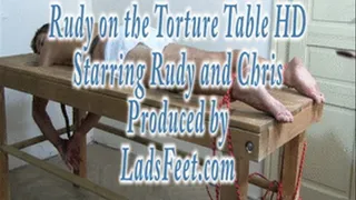Rudy Punished On The Table