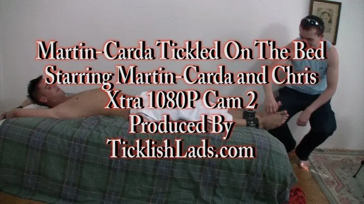 Martin Carda Bedtied Being Tickled By Chris Xtra