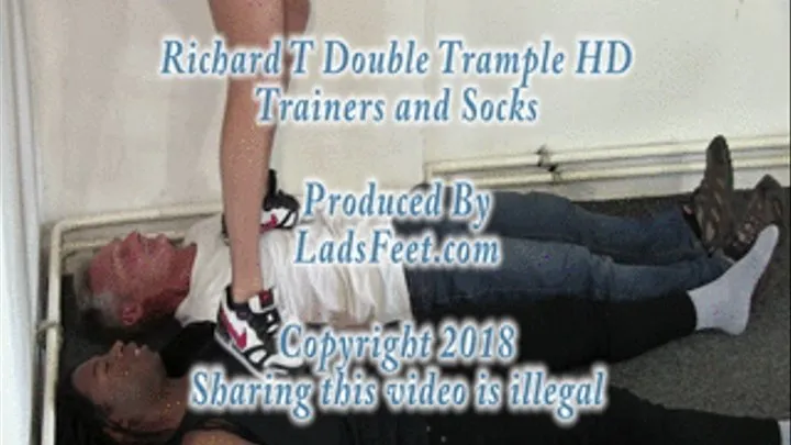 Richard T Double Trample with Trainers and Socks