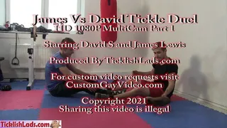 James Vs David S Gym Tickle Duel MultiCam Full Video 39 Mins