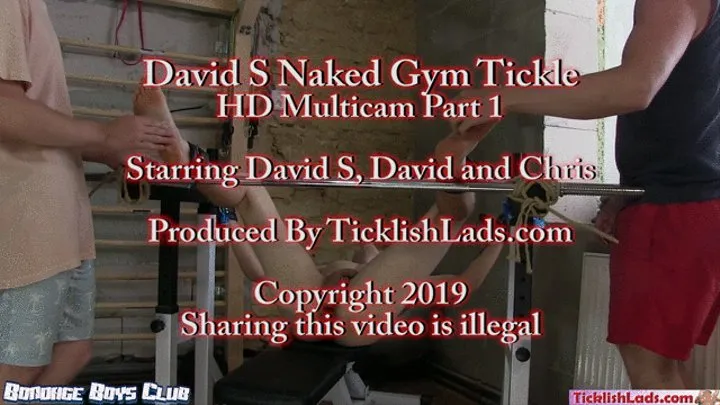 David S Gym Tickle MultiCam Full Video 34 mins