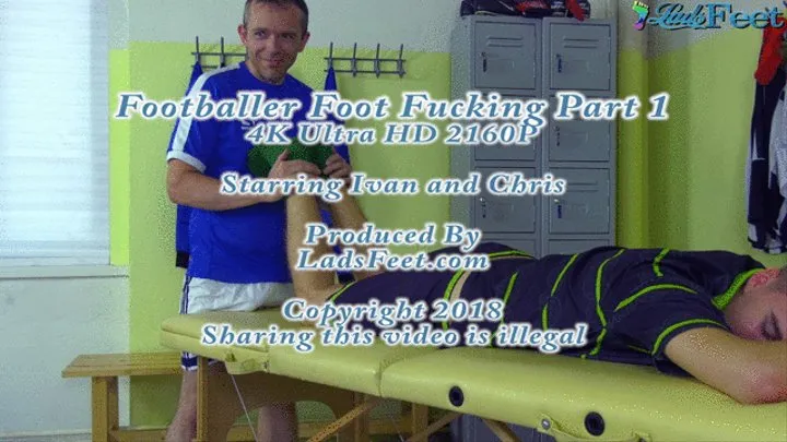 Footballer Foot Fucking Video 22 Mins