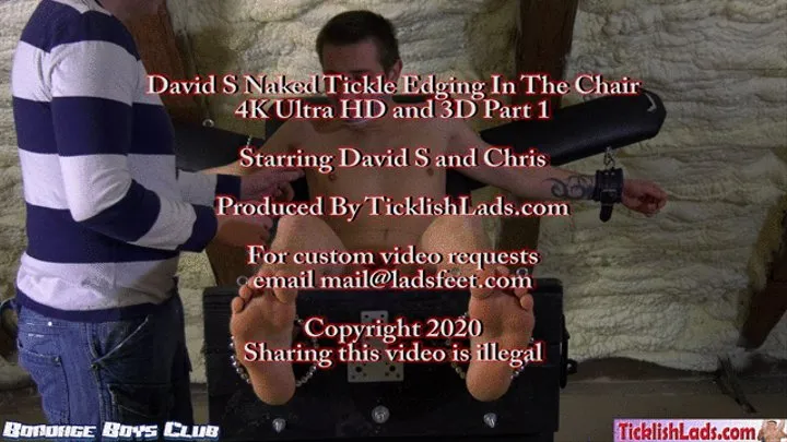 David S Naked Chair Tickle Video 29 Mins