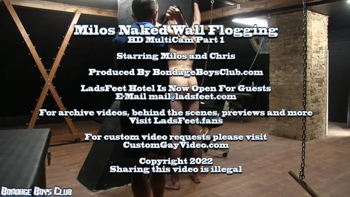 Milos Wall Flogging MultiCam Full Video 25 Mins